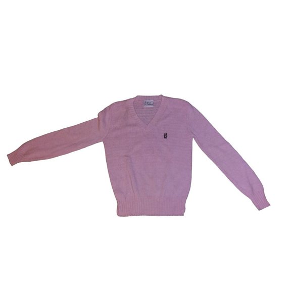 Hush Puppies Pink V Neck Knitted Sweater Long Sleeve Size Small Women's - Picture 2 of 11
